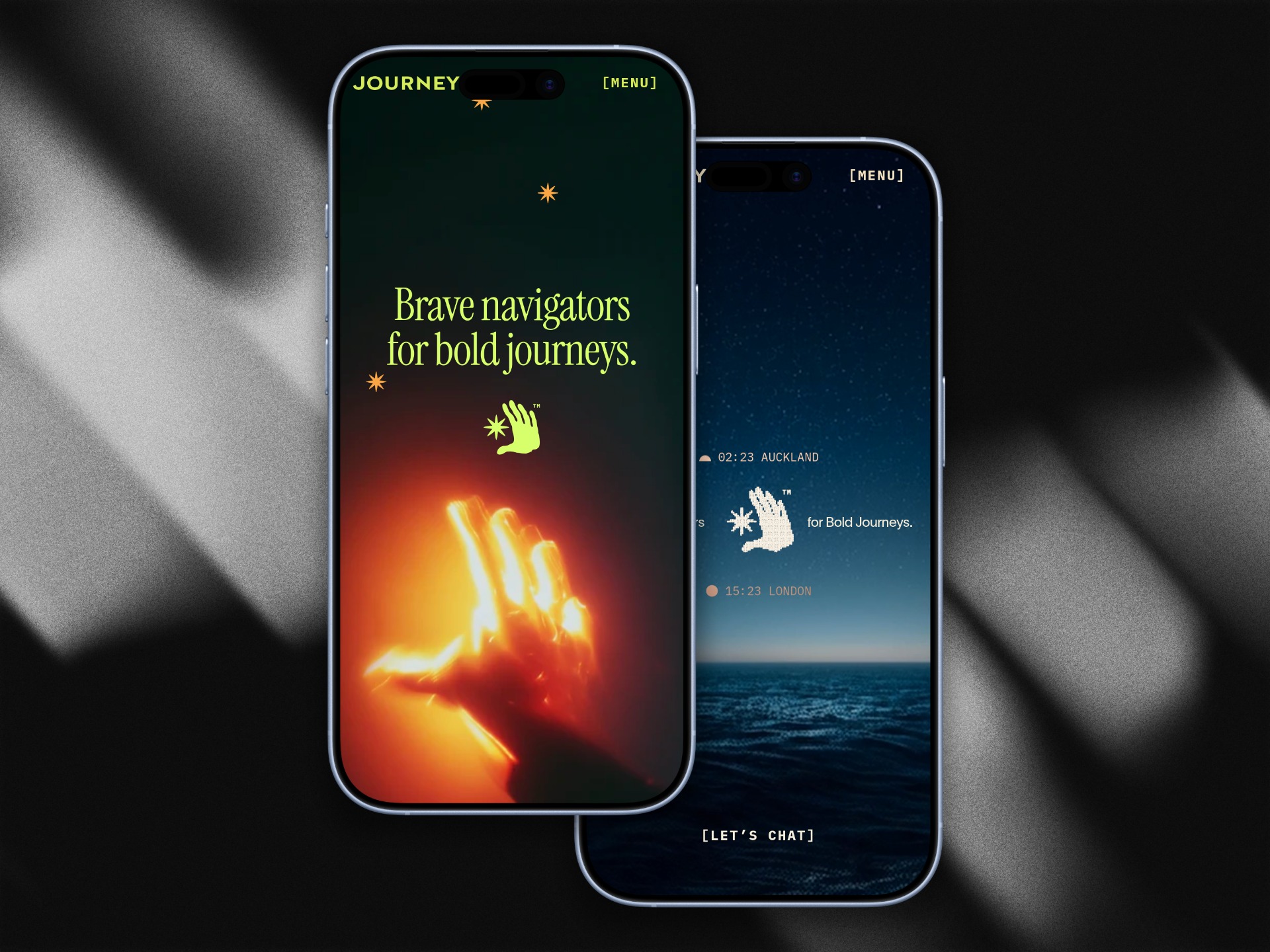Dual phone template