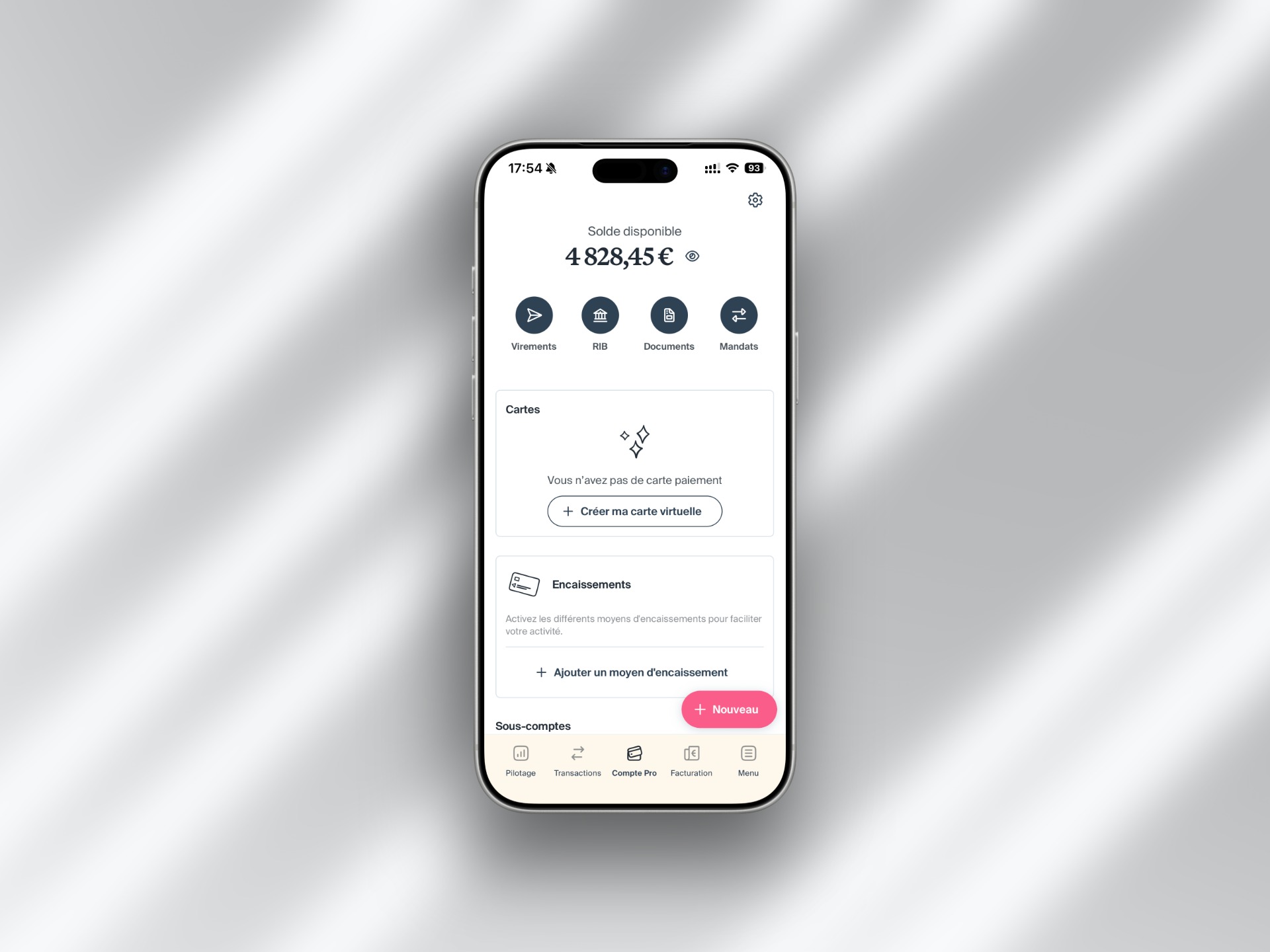 iPhone template